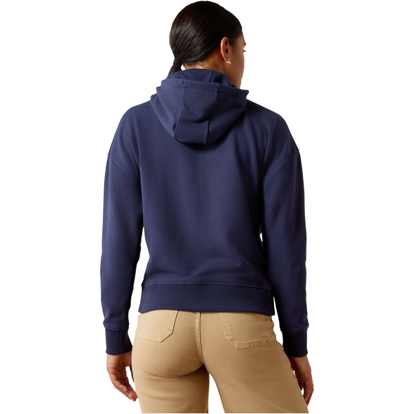 2025 Ariat Womens Just Hoodie 10055223 - Navy Eclipse